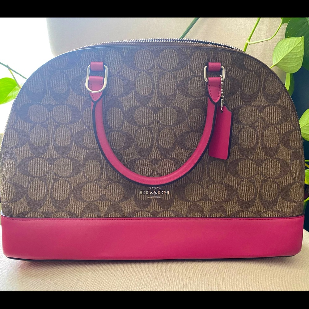 Coach (authentic) colorblock Katy bag EUC